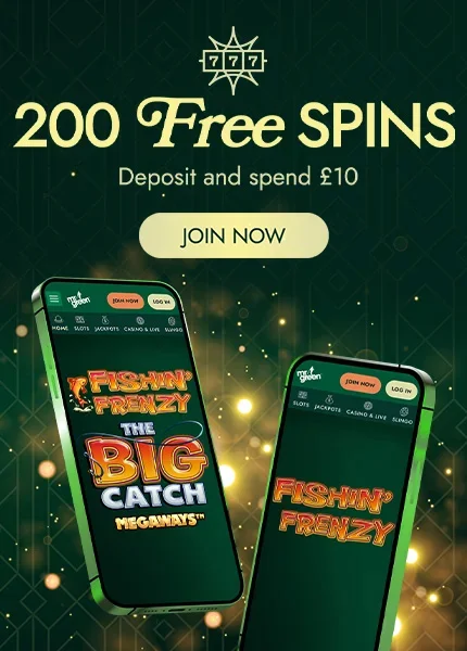 Mr Green offer banner